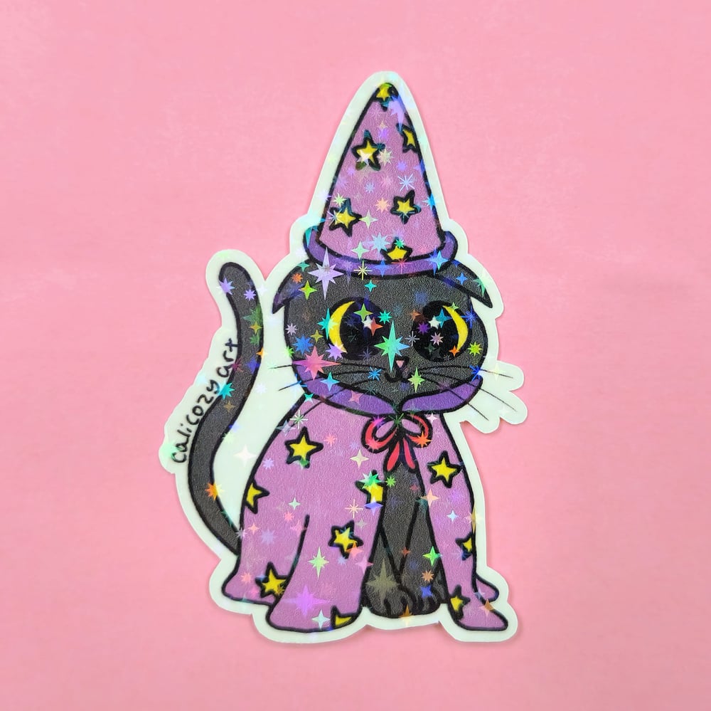 Image of Wizard Kitty sticker