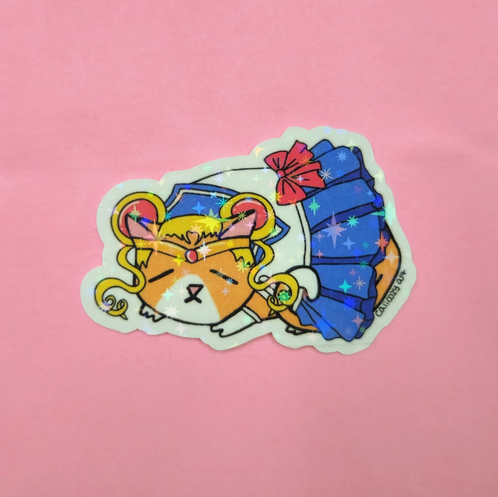 Image of Sailor Moon Kitty sticker