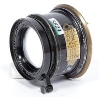Image 4 of Busch Bis Telar Series II G. Rathenow 270mm F7 lens brass vintage + flange #8824