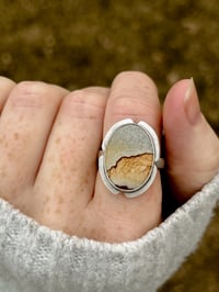Image 1 of Chicken track jasper ring (size 7.5)