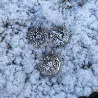 Image 3 of Made to order Medieval star and anchor token pendant