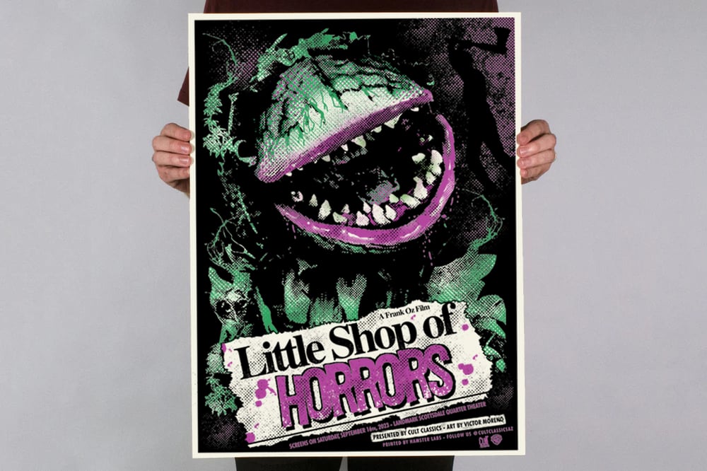 LITTLE SHOP OF HORRORS - 18 X 24 LIMITED EDITION SCREENPRINTED POSTER