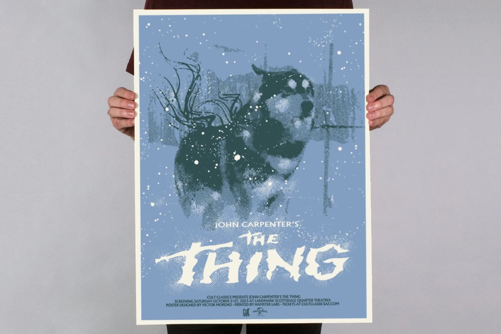 THE THING - 18 X 24 LIMITED EDITION SCREENPRINTED POSTER