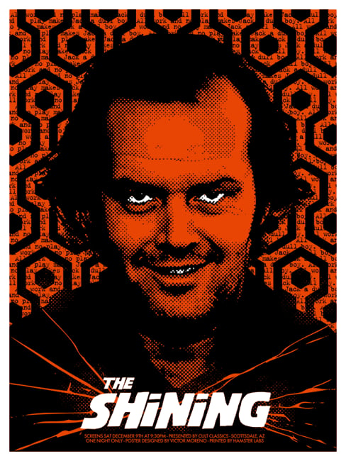 THE SHINING - 18 X 24 LIMITED EDITION SCREENPRINTED POSTER