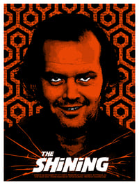 Image 2 of THE SHINING - 18 X 24 LIMITED EDITION SCREENPRINTED POSTER