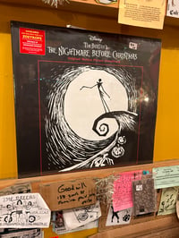 Image 1 of Tim Burton’s The Nightmare Before Christmas Soundtrack Double Disk Etched Vinyl