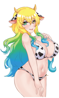 Image 2 of Lucoa Cow-Kini