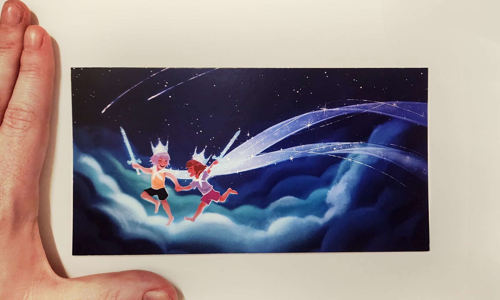 Shooting Stars - art print | CanaryWitch