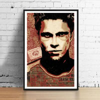 Fight Club - Tyler Durden - 11 x 17 Limited Edition Giclee Art Print