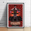 Beetlejuice  - 11 x 17 Limited Edition Giclee Carousel Poster Print