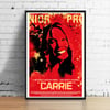 Stephen King Carrie  - 11 x 17 Limited Edition Giclee Poster Print
