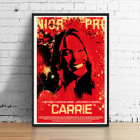 Image 1 of Stephen King Carrie  - 11 x 17 Limited Edition Giclee Poster Print