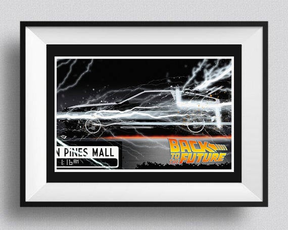 Back to the Future - 11 x 17 Limited Edition Giclee Poster Print