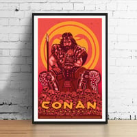 Image 1 of Conan The Barbarian - 11 x 17 Limited Edition Giclee Poster Print