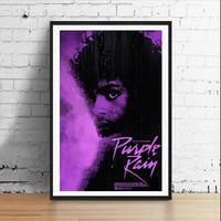 Image 1 of Purple Rain - 11 x 17 Limited Edition Giclee Poster Print