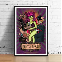 Image 1 of Beetlejuice - Miss Argentina - 11 x 17 Limited Edition Giclee Poster Print