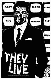 Image 2 of John Carpenter's THEY LIVE - 11 x 17 Limited Edition Giclee Poster Print