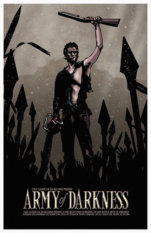 Army of Darkness - 11 x 17 Limited Edition Giclee Poster Print