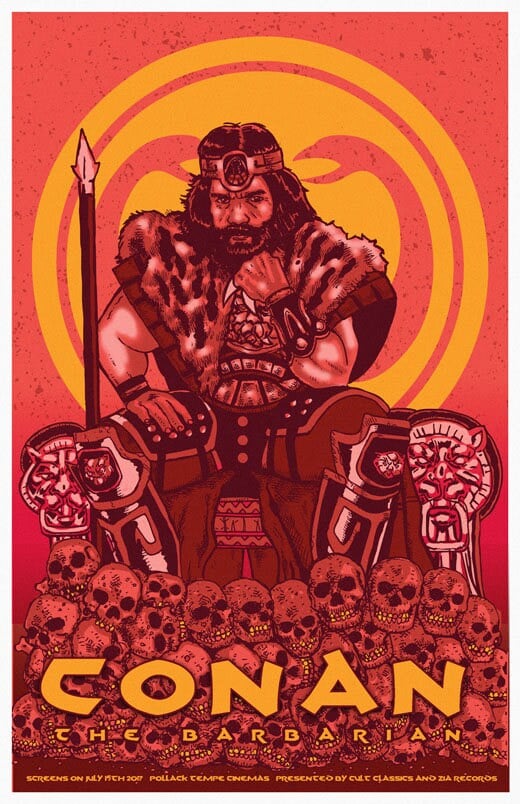 Conan The Barbarian - 11 x 17 Limited Edition Giclee Poster Print