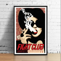 Image 1 of Fight Club - Marla  - 11 x 17 Limited Edition Giclee Poster Print