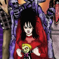 Image 3 of Beetlejuice - Lydia - 11 x 17 Limited Edition Giclee Poster Print