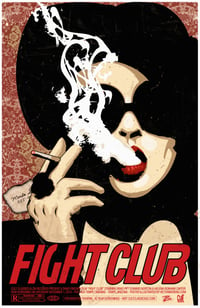 Image 2 of Fight Club - Marla  - 11 x 17 Limited Edition Giclee Poster Print