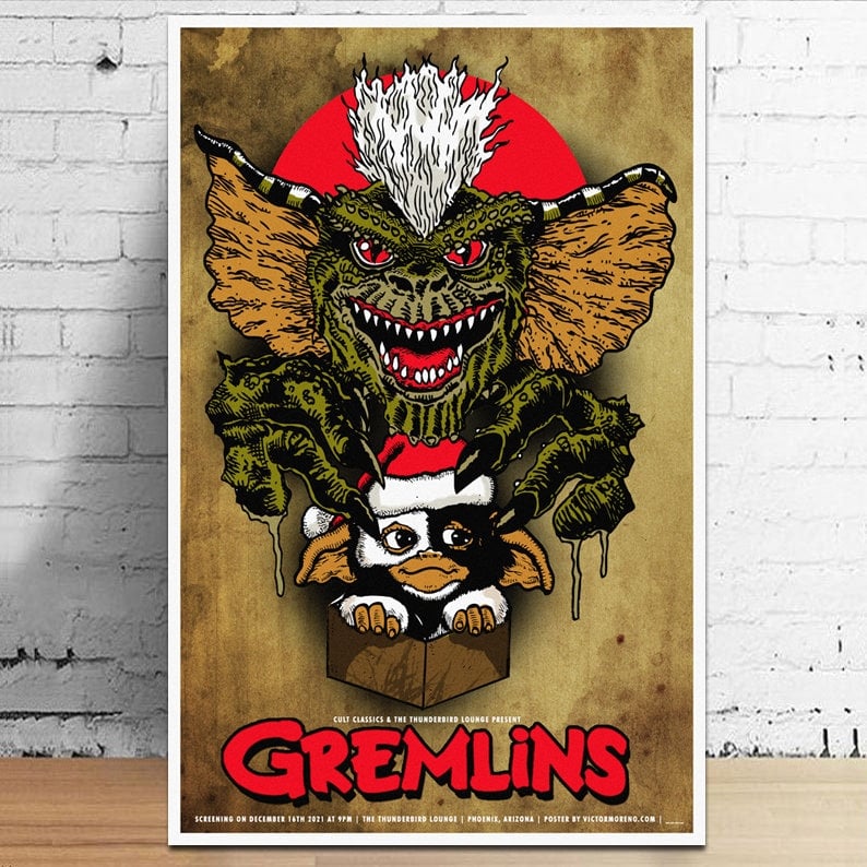 Gremlins - 11 x 17 Limited Edition Giclee Poster Print