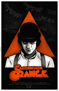 Image 2 of A Clockwork Orange - 11 x 17 Limited Edition Giclee Poster Print