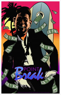 Image 2 of Point Break  - 11 x 17 Limited Edition Giclee Poster Print