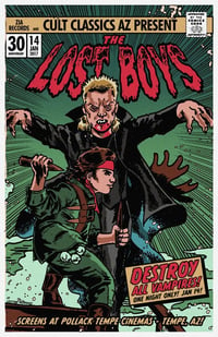 Image 2 of The Lost Boys  - 11 x 17 Limited Edition Giclee Poster Print