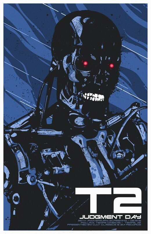 Terminator 2  - 11 x 17 Limited Edition Giclee Poster Print