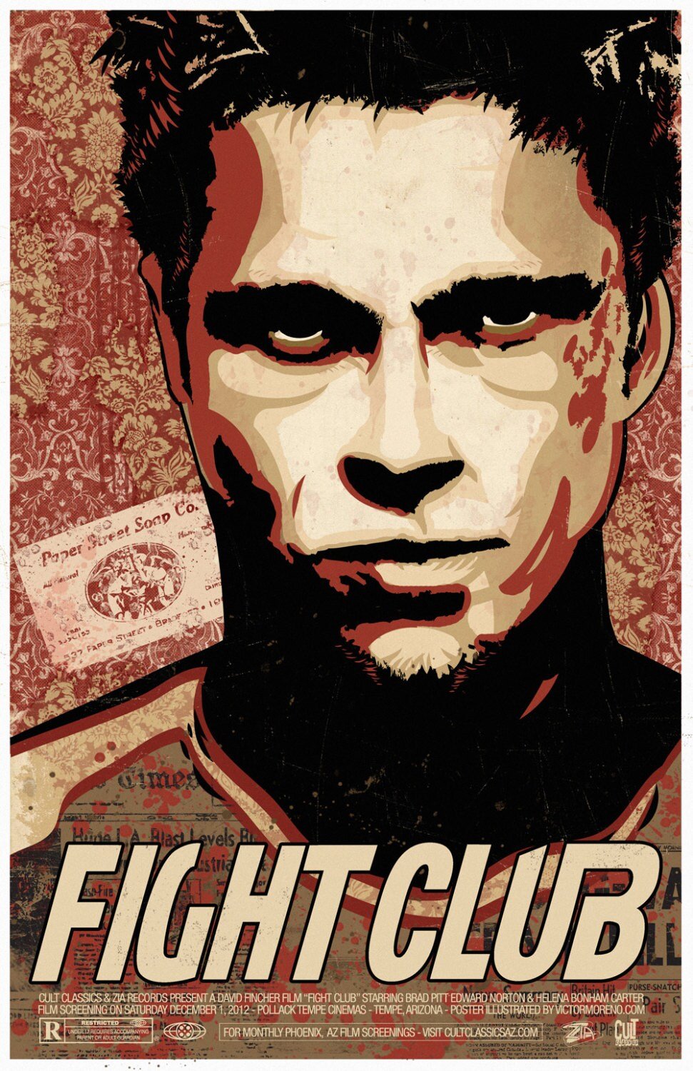 Fight Club - Tyler Durden - 11 x 17 Limited Edition Giclee Poster