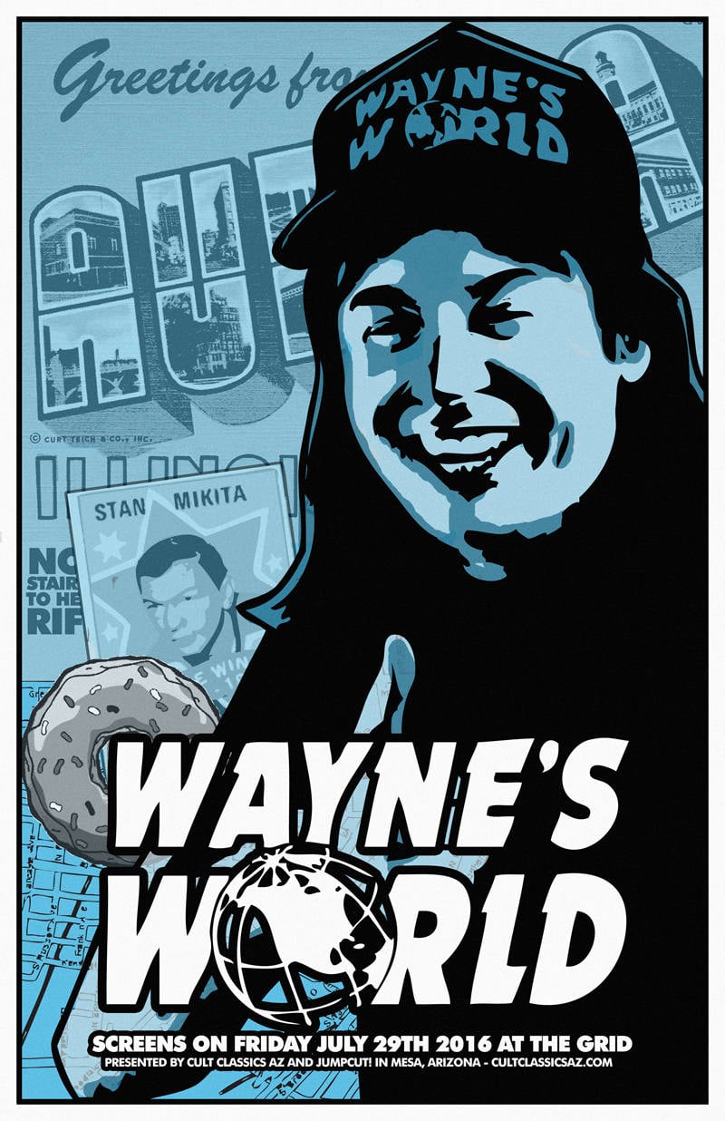 Wayne's World - 11 x 17 Limited Edition Giclee Poster Print