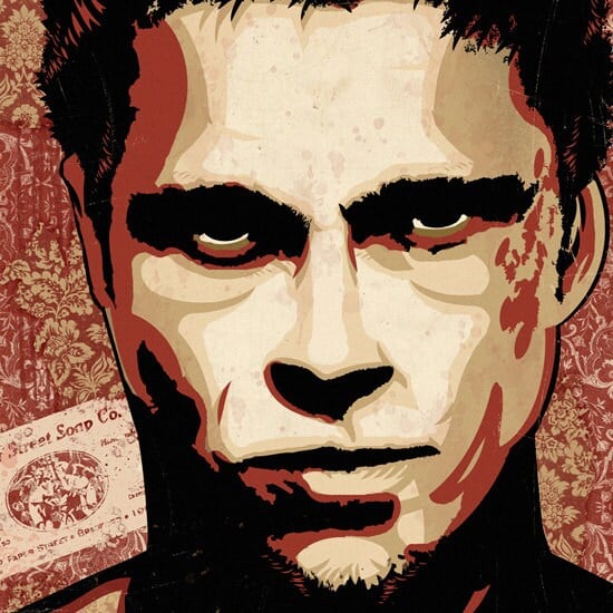 Fight Club - Tyler Durden - 11 x 17 Limited Edition Giclee Poster Print