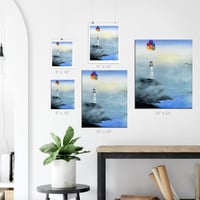 Image 4 of "Signal Through the Fog" Print