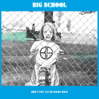 Image 1 of Big School - "Don't Cry, I'll Be Right Back" LP