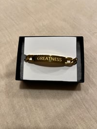 Image 1 of Gold Greatness Bracelet
