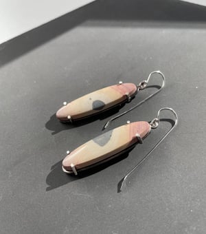 Indonesian Polycrhome Jasper Earrings