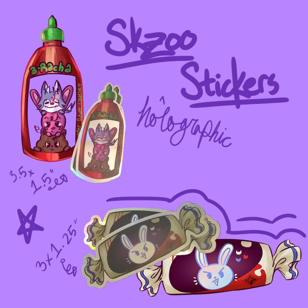 Image of SKZoo Stickers