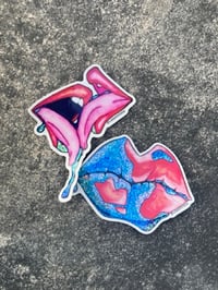 Image 2 of Lips to Lips Sticker