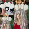 Cozy collection vanilla latte Minnie ears 