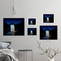 Image 4 of "Painted Nature: Waterfall" Print