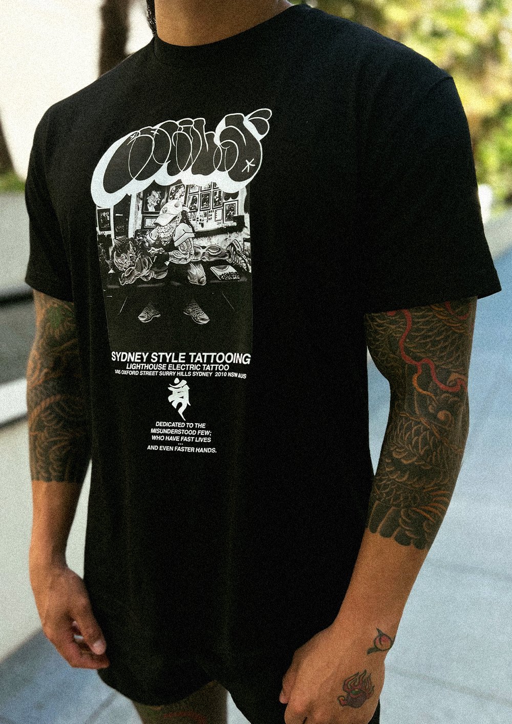 ONI BLACK TEE