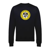 EAST CALDER COMMUNITY FC CREST SWEATSHIRT - BLACK