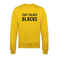 EAST CALDER BLACKS SWEATSHIRT - YELLOW