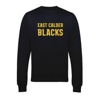 EAST CALDER BLACKS SWEATSHIRT - BLACK