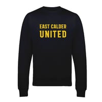 EAST CALDER UNITED SWEATSHIRT - BLACK