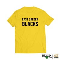 EAST CALDER BLACKS T-SHIRT - YELLOW