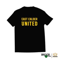 EAST CALDER UNITED T-SHIRT - BLACK
