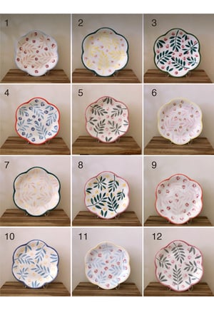 Image of Platos Flor - pintado a mano. Antes 44.90€